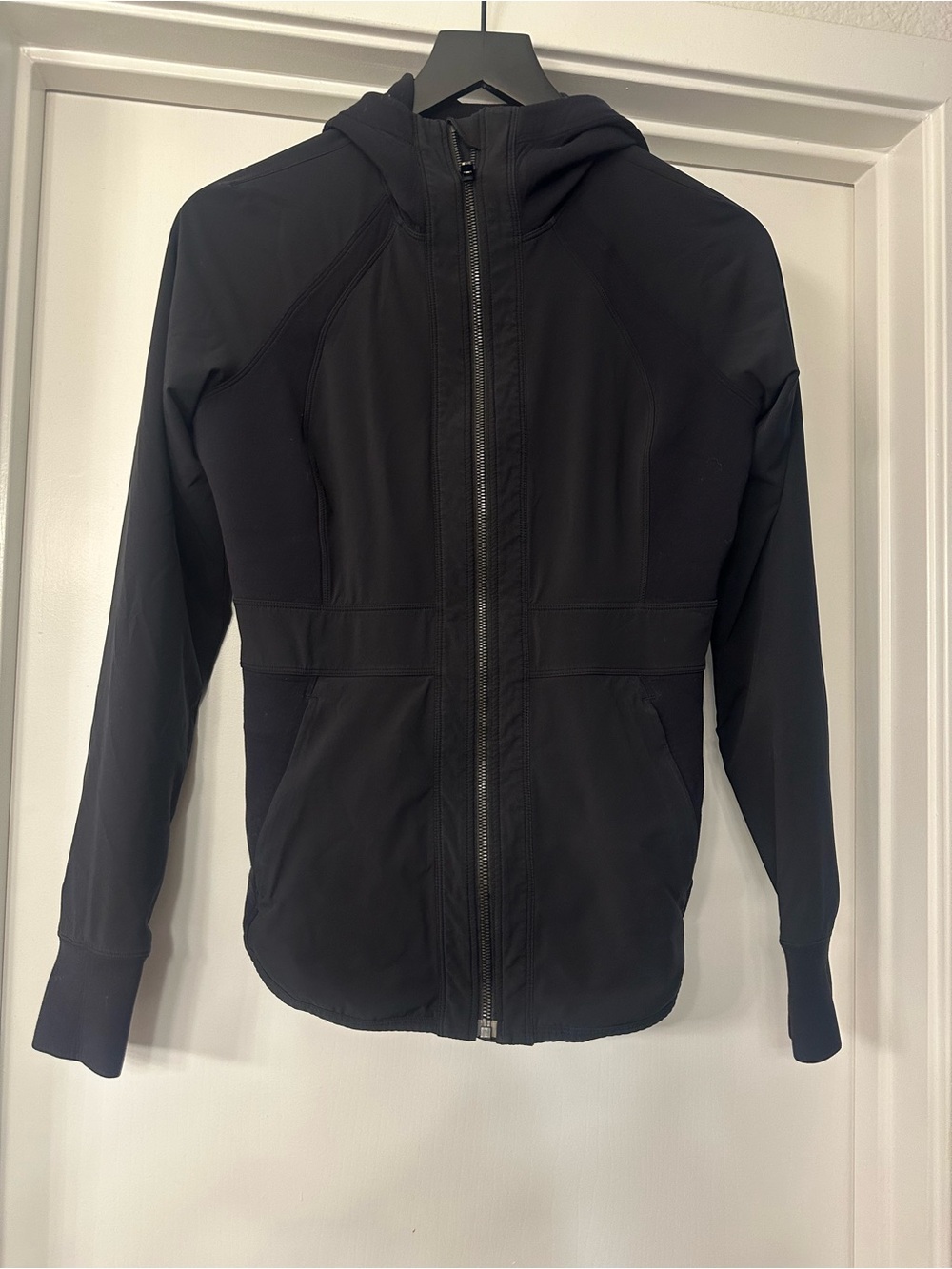 lululemon athletica Black Lightweight Hooded Jacket